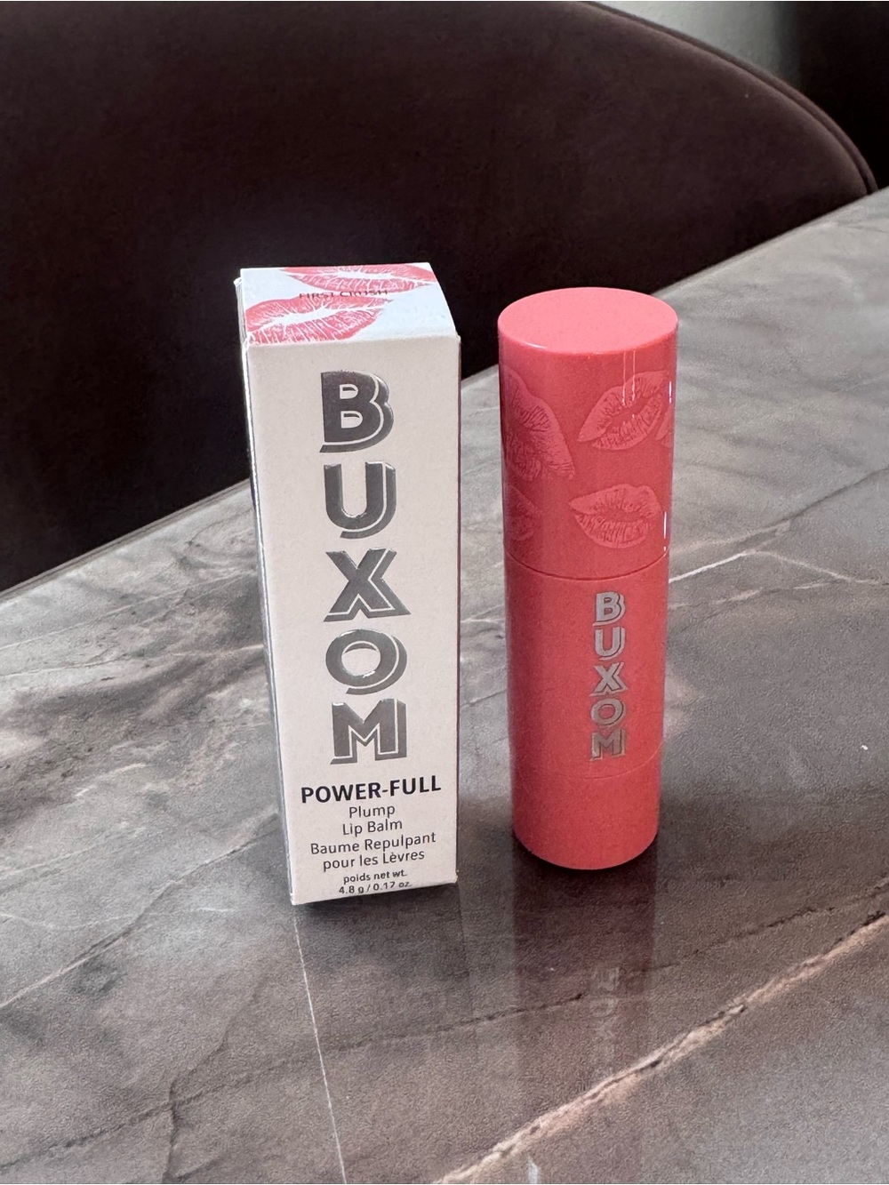 Buxom Power-Full Plump Lip Balm Shade First Crush - Picture 2 of 6